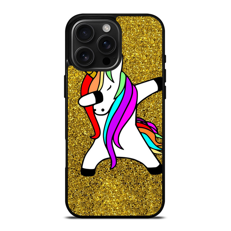 UNICORN DAB GOLD iPhone 16 Pro Max Case Cover