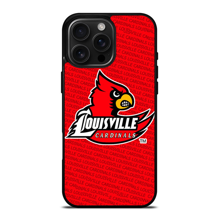 UNIVERSITY OF LOUISVILLE NFL iPhone 16 Pro Max Case Cover