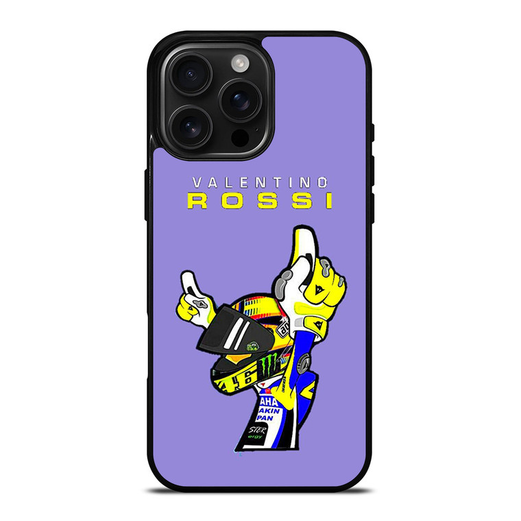 VALENTINO ROSSI THE DOCTOR 46 KAWAII iPhone 16 Pro Max Case Cover