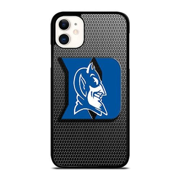 DUKE BLUE DEVILS METAL LOGO iPhone 11 Case Cover