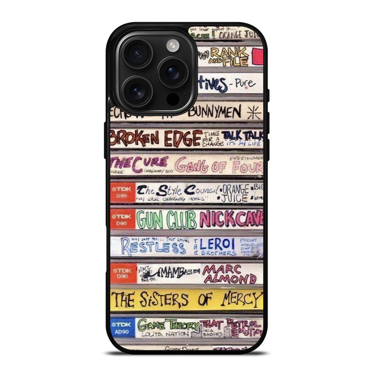 VINTAGE CASETTE COLLAGE iPhone 16 Pro Max Case Cover