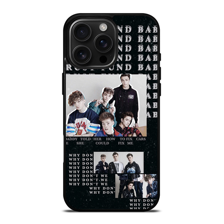 WHY DON'T WE 3 iPhone 16 Pro Max Case Cover