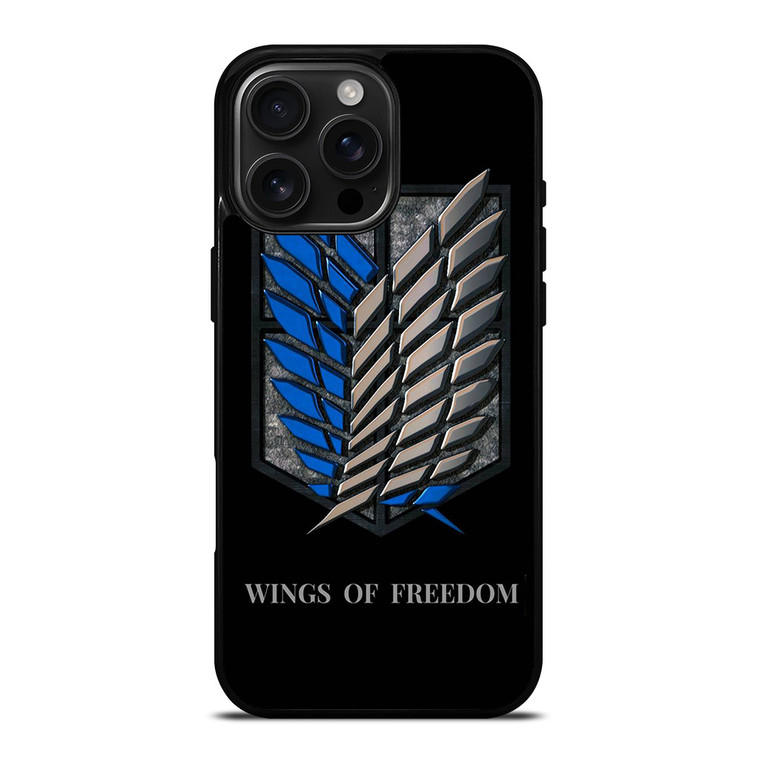 WINGS OF FREEDOM AOT iPhone 16 Pro Max Case Cover