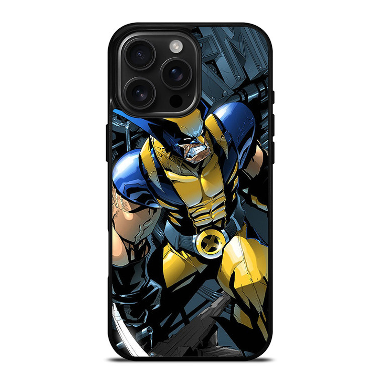 WOLVERINE X-MEN CARTOON iPhone 16 Pro Max Case Cover