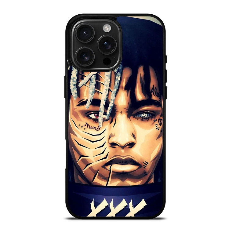 XXXTENTACION CARTOON iPhone 16 Pro Max Case Cover