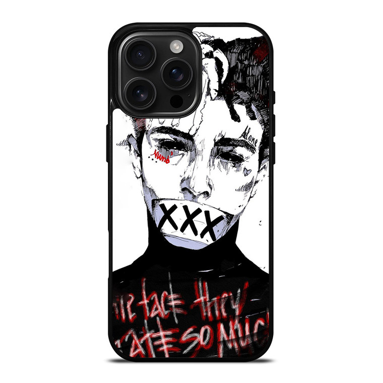 XXXTENTACION RAPPER iPhone 16 Pro Max Case Cover