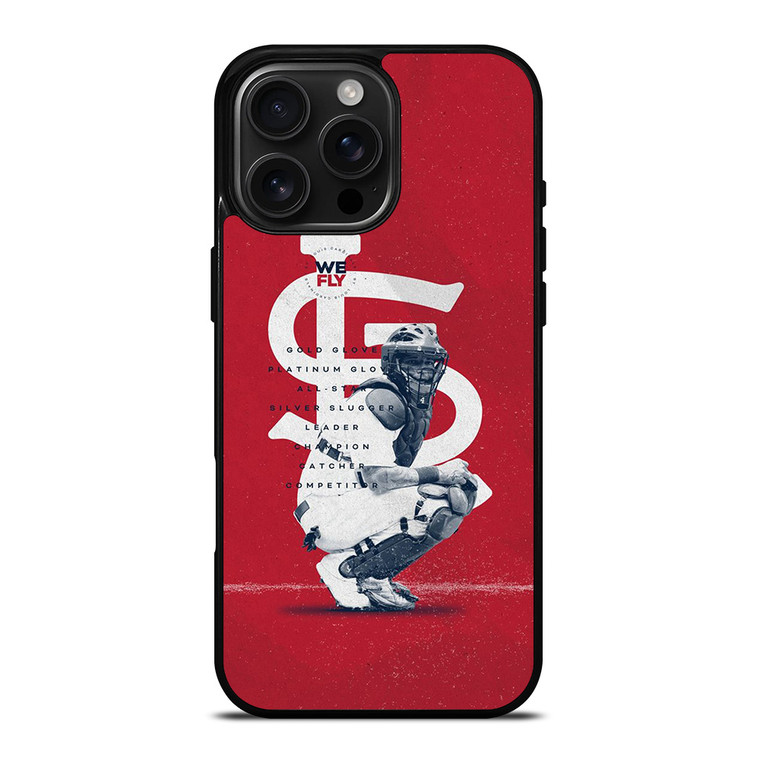 YADIER MOLINA ST LOUIS CARDINALS iPhone 16 Pro Max Case Cover