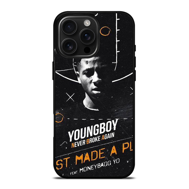 YOUNGBOY NBA RAPPER 3 iPhone 16 Pro Max Case Cover