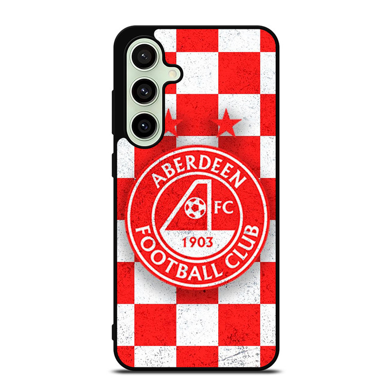 ABERDEEN FC LOGO SPFL FOOTBALL CLUB Samsung Galaxy S24 FE Case Cover