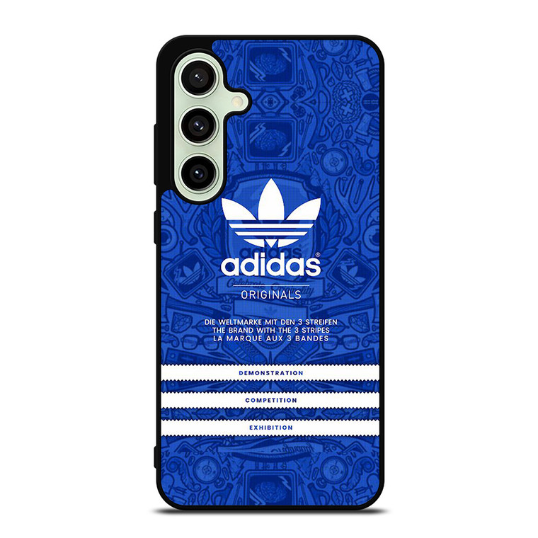 ADIDAS LOGO ORIGINALS BLUE Samsung Galaxy S24 FE Case Cover
