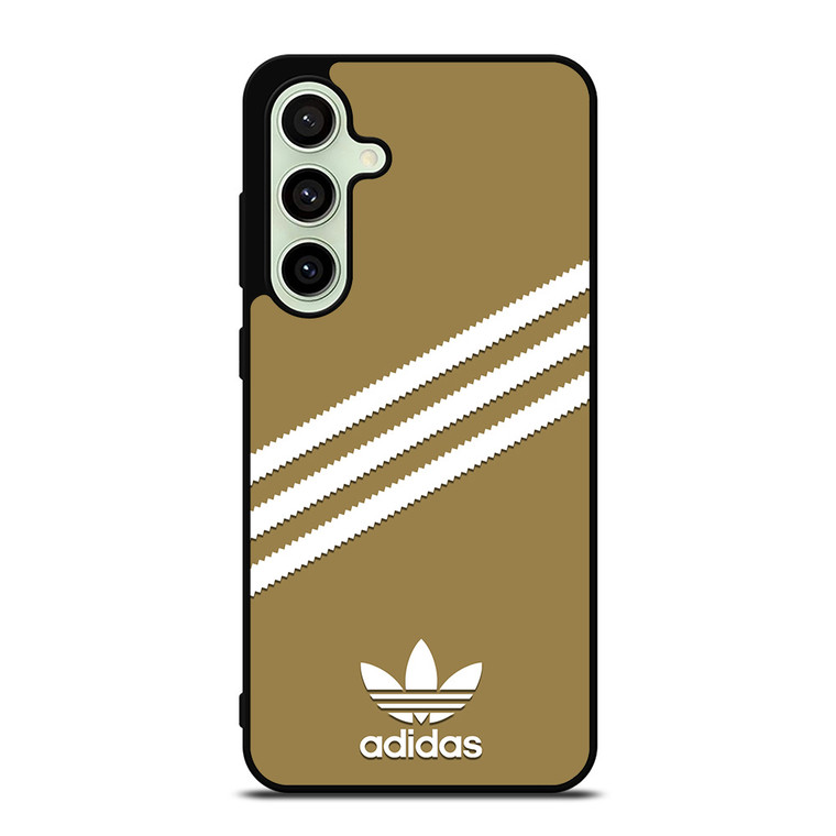 ADIDAS ORIGINALS STRIPES BEIGE Samsung Galaxy S24 FE Case Cover