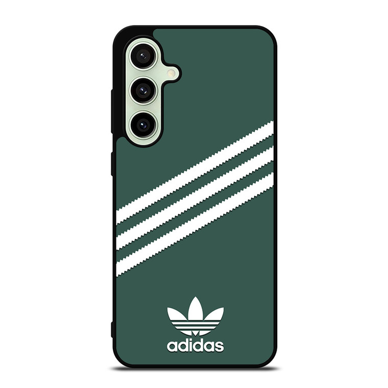 ADIDAS ORIGINALS STRIPES GREEN Samsung Galaxy S24 FE Case Cover