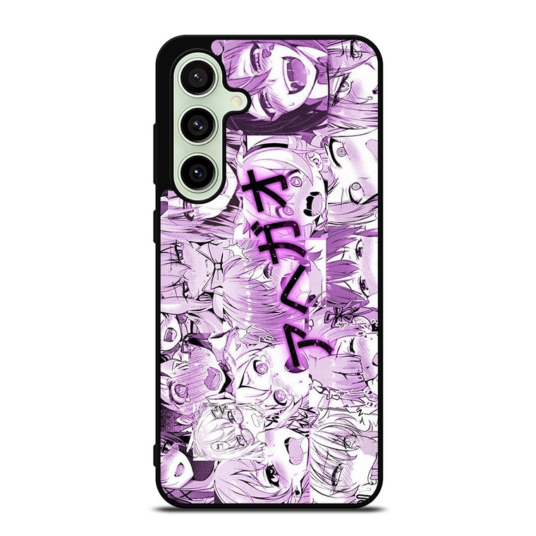 AHEGAO ANIME FACE Samsung Galaxy S24 FE Case Cover