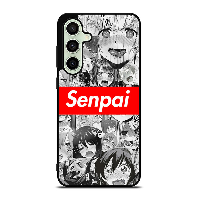 AHEGAO FACE SENPAI ANIME Samsung Galaxy S24 FE Case Cover