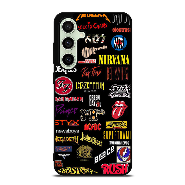 ALL CLASSIC ROCK BAND REVOLUTION LOGO Samsung Galaxy S24 FE Case Cover