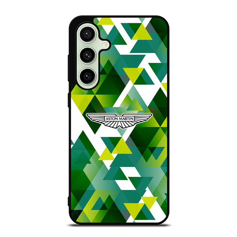 ASTON MARTIN LOGO GREEN TRIANGLE Samsung Galaxy S24 FE Case Cover