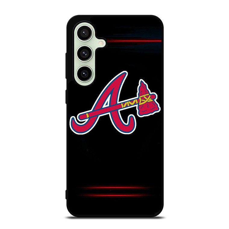ATLANTA BRAVES ICON BASEBALL TEAM Samsung Galaxy S24 FE Case Cover