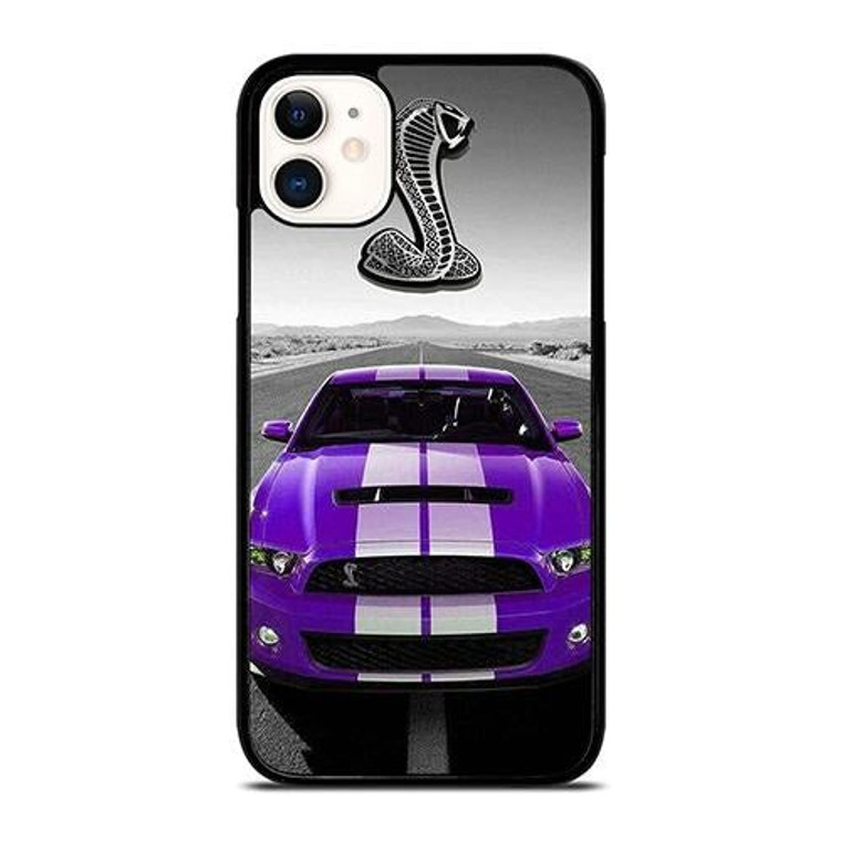 FORD MUSTANG SHELBY PURPLE iPhone 11 Case Cover