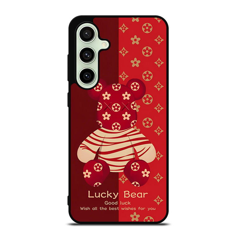 BEAR BRICK KAWS LUCKY RED Samsung Galaxy S24 FE Case Cover