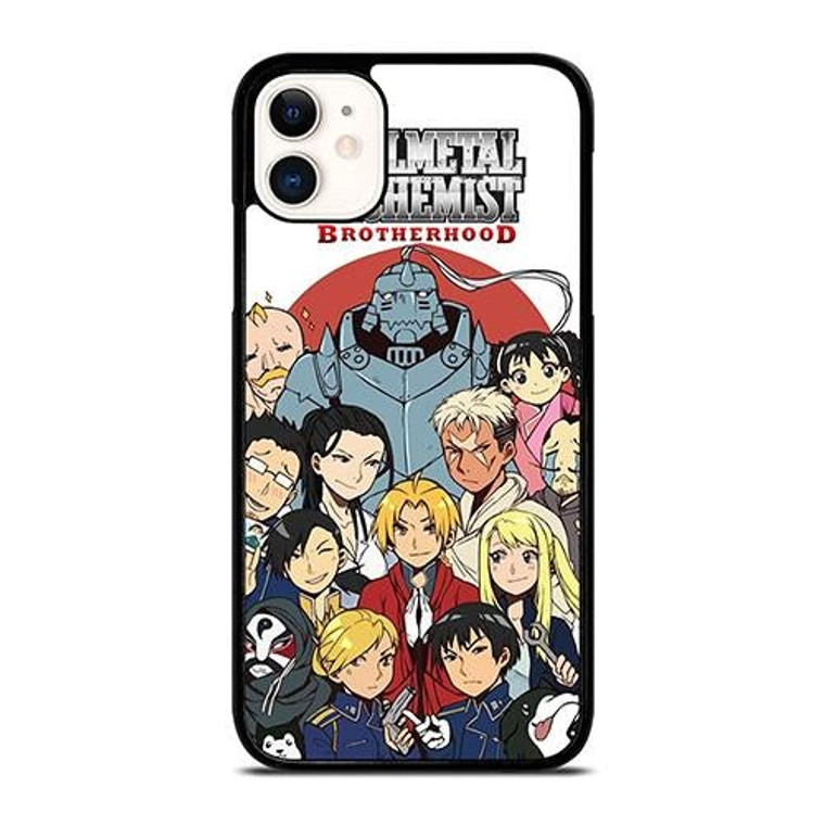 FULLMETAL ALCHEMIST BROTHERHOOD CHARACTER iPhone 11 Case Cover