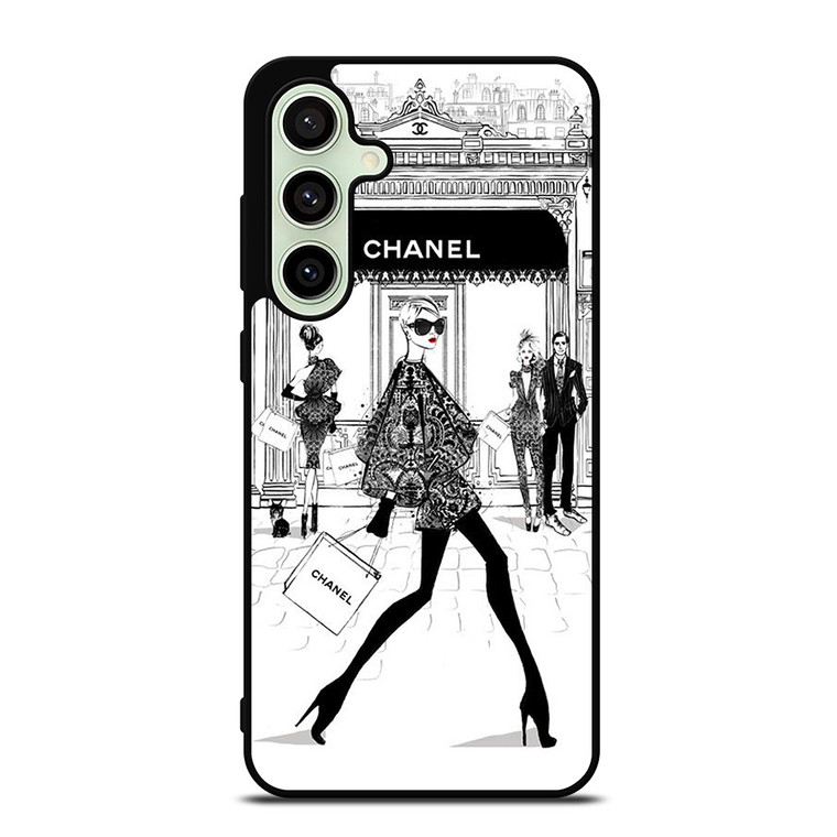 BEAUTY FASHION MEGAN HESS CLIPART Samsung Galaxy S24 FE Case Cover