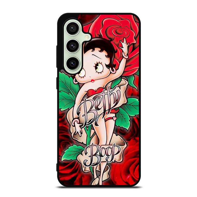 BETTY BOOP FLORAL Samsung Galaxy S24 FE Case Cover
