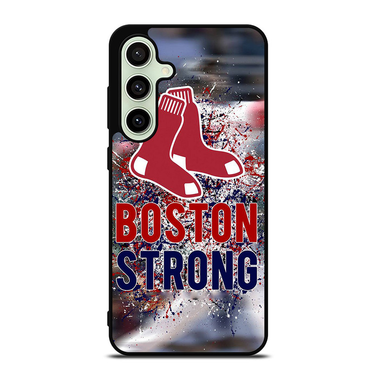 BOSTON RED SOX STRONG ART Samsung Galaxy S24 FE Case Cover