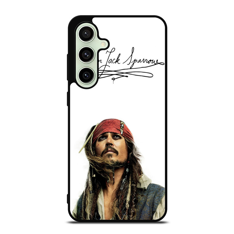 CAPTAIN JACK SPARROW PIRATES OF THE CARIBBEAN Samsung Galaxy S24 FE Case Cover