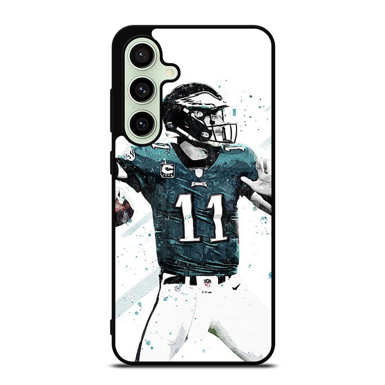 CARSON WENTZ PHILADELPHIA EAGLES FOOTBALL Samsung Galaxy S24 FE Case Cover
