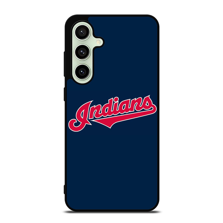 CLEVELAND INDIANS BASEBALL TEAM LOGO ICON Samsung Galaxy S24 FE Case Cover