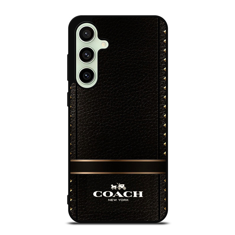COACH BELT TEXTURE Samsung Galaxy S24 FE Case Cover