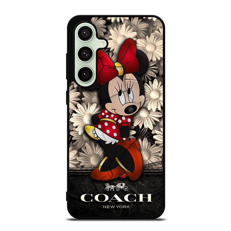 COACH FLOWER MINNIE MOUSE Samsung Galaxy S24 FE Case Cover