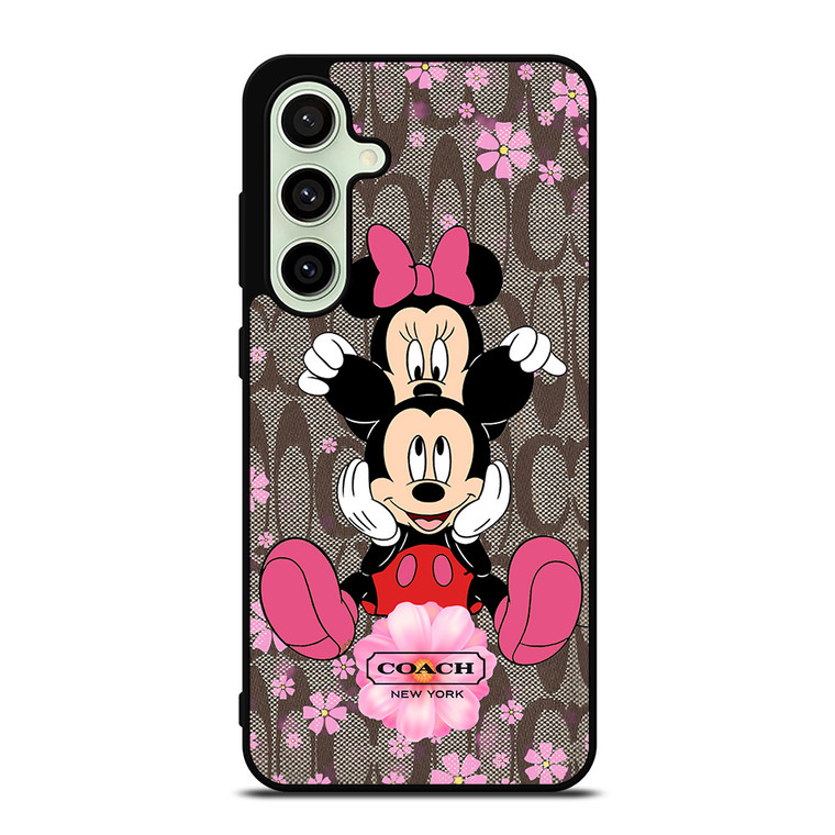COACH MICKEY MINNIE Samsung Galaxy S24 FE Case Cover
