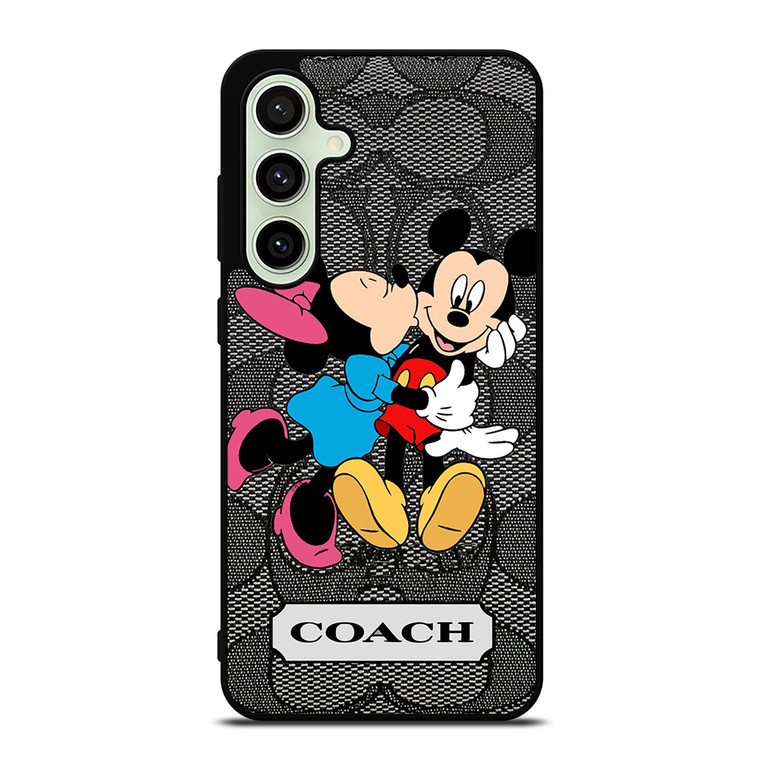 COACH MINNIE MICKEY MOUSE KISS Samsung Galaxy S24 FE Case Cover