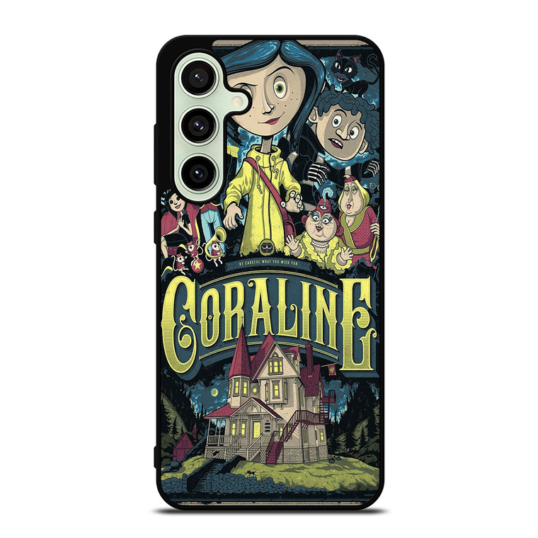 CORALINE CARTOON Samsung Galaxy S24 FE Case Cover CORALINE CARTOON Samsung Galaxy S24 FE Case Cover