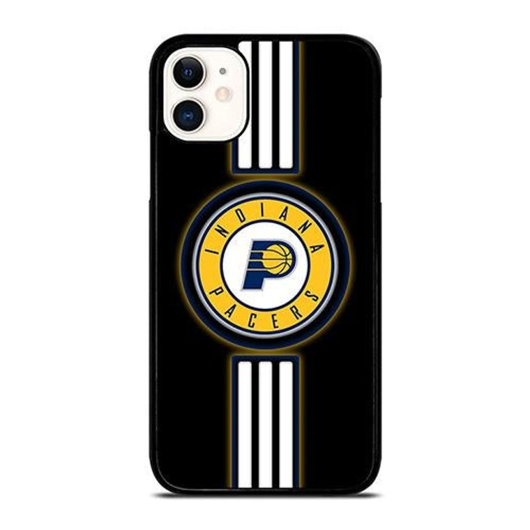 INDIANA PACERS STRIPE LOGO iPhone 11 Case Cover