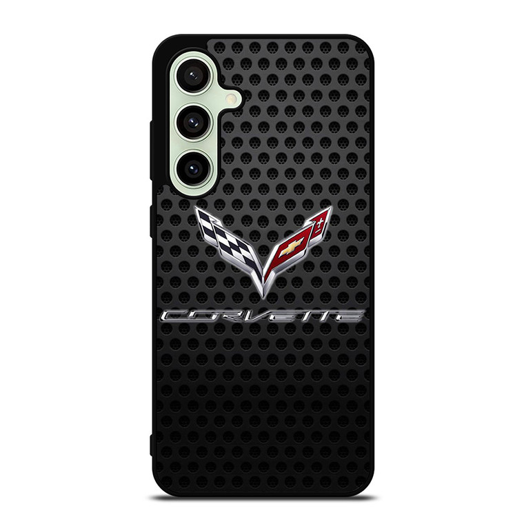 CORVETTE METAL ICON Samsung Galaxy S24 FE Case Cover