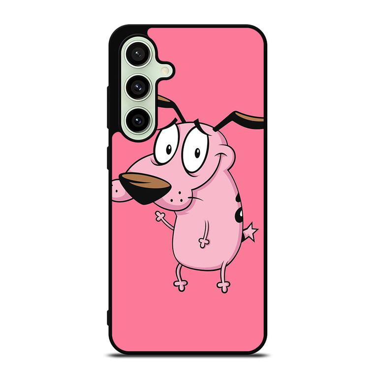 COURAGE THE COWARDLY DOG CARTOON Samsung Galaxy S24 FE Case Cover COURAGE THE COWARDLY DOG CARTOON Samsung Galaxy S24 FE Case Cover