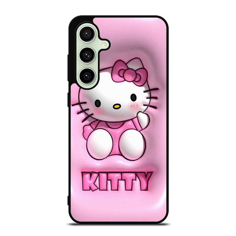 CUTE PINK HELLO KITTY Samsung Galaxy S24 FE Case Cover