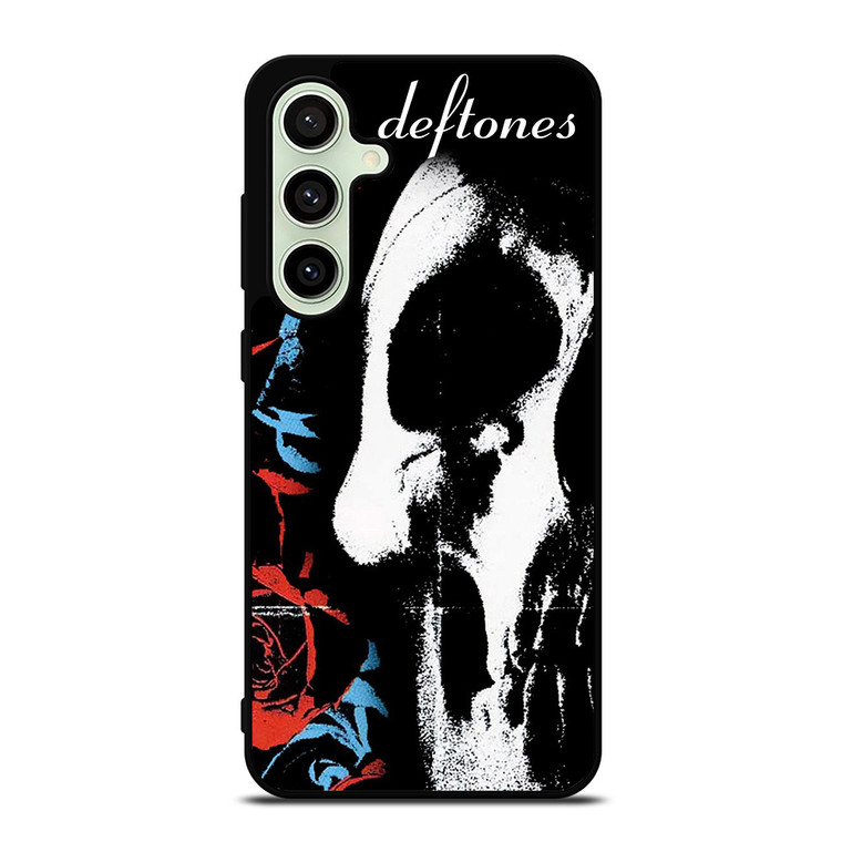 DEFTONES ROCK BAND ROSE SKULL Samsung Galaxy S24 FE Case Cover