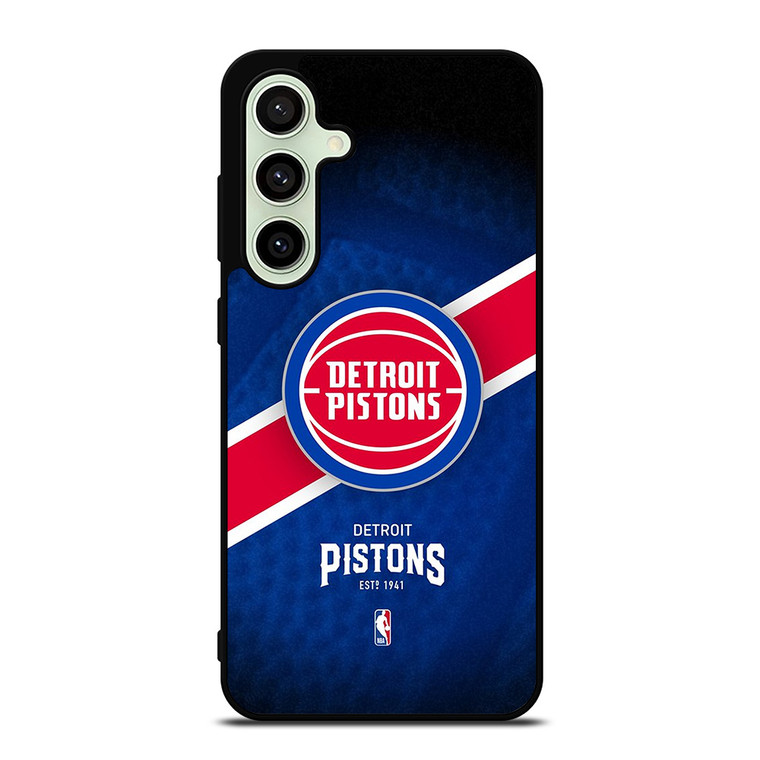 DETROIT PISTONS NBA TEAM Samsung Galaxy S24 FE Case Cover