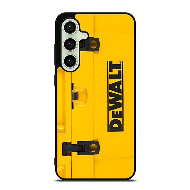 DEWALT LOGO TOOL QT COOLER BOX ICON Samsung Galaxy S24 FE Case Cover