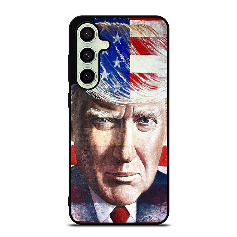 DONALD TRUMP FACE ART Samsung Galaxy S24 FE Case Cover DONALD TRUMP FACE ART Samsung Galaxy S24 FE Case Cover