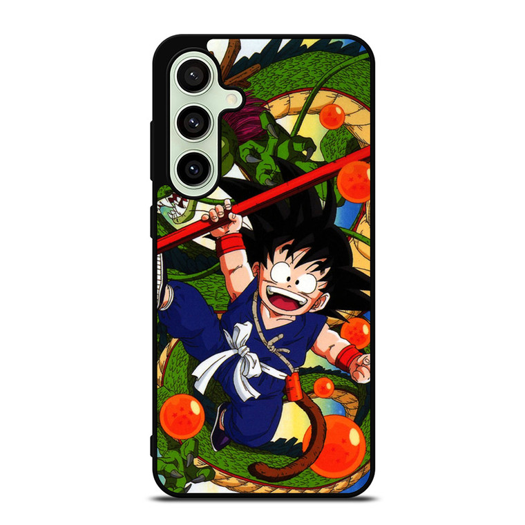 DRAGON BALL Z SHENLONG AND KIDS GOKU Samsung Galaxy S24 FE Case Cover