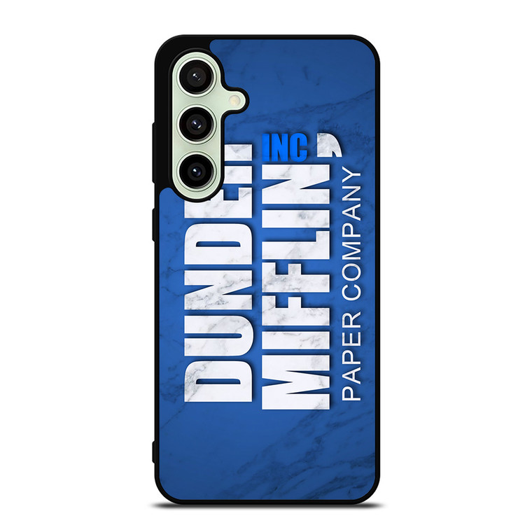 DUNDER MIFFLIN LOGO MARBLE Samsung Galaxy S24 FE Case Cover