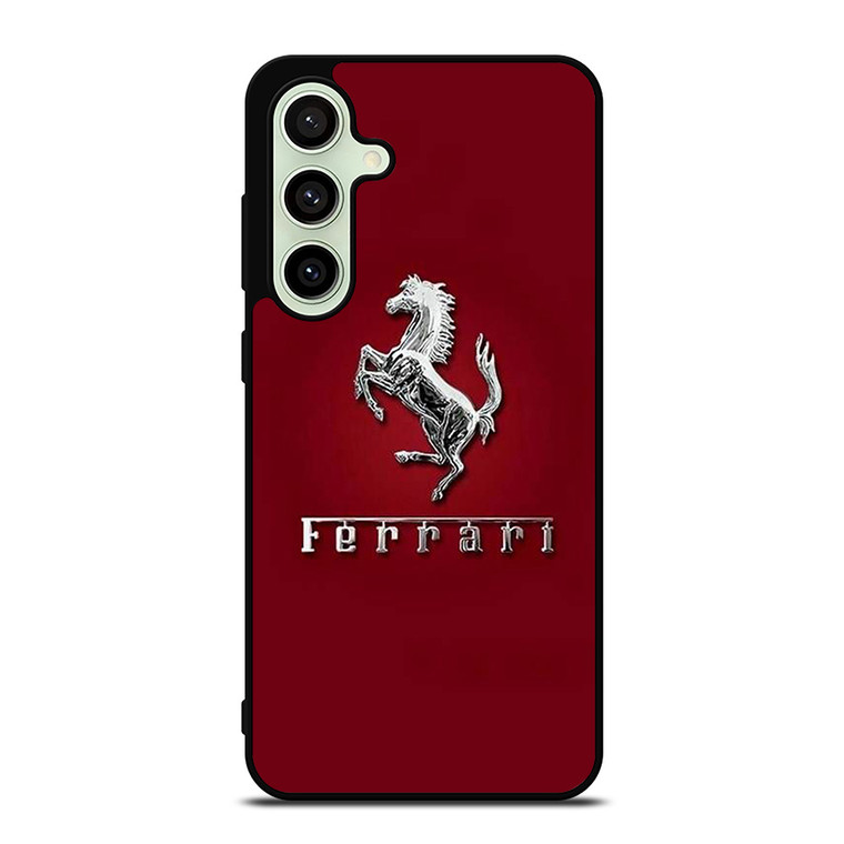 FERRARI LOGO RED Samsung Galaxy S24 FE Case Cover