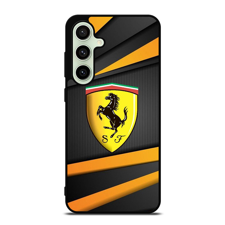 FERRARI SPORT CAR EMBLEM Samsung Galaxy S24 FE Case Cover
