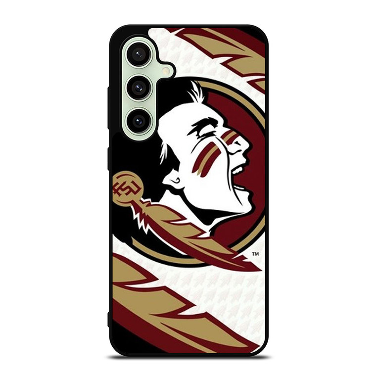 FLORIDA STATES UNIVERSITY FSU SEMINOLES FOOTBALL LOGO Samsung Galaxy S24 FE Case Cover