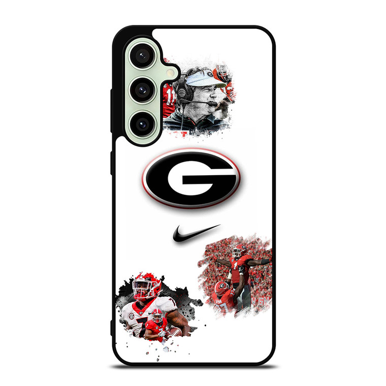 GEORGIA BULLDOGS UGA FOOTBALL Samsung Galaxy S24 FE Case Cover