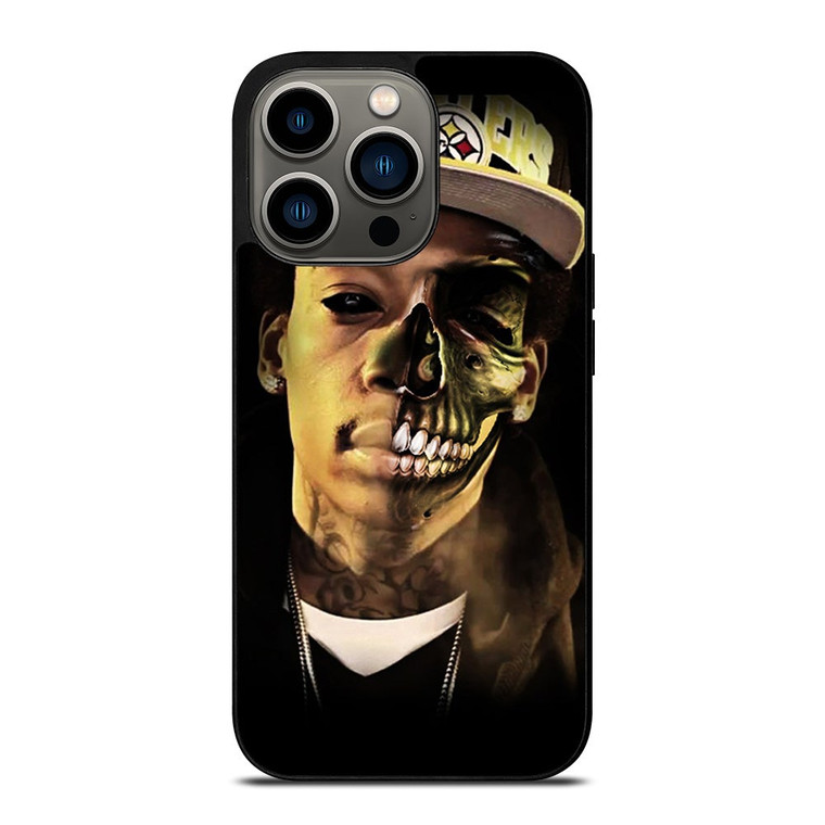 WIZ KHALIFA FACE SKULL iPhone 13 Pro Case Cover